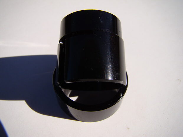 Anodised and coated aluminium finish