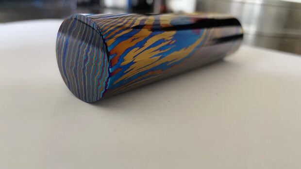 CNC machined titanium aerospace part