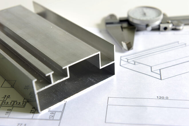 Custom aluminium extrusion profiles produced through P&A International partner factories